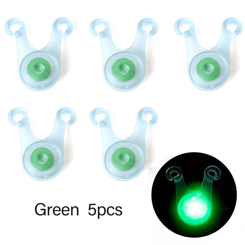 Cheap Goat Tents 5Pcs Waterproof LED Tent String Rope Guard Hanging Lights Mini Flashlight Outdoor Camping Warning Safety Lamp Random Color   